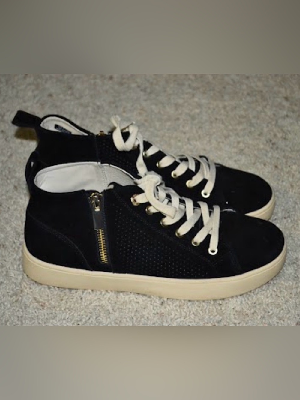 Revitalign Orthotic Suede Mid-Top Sneaker